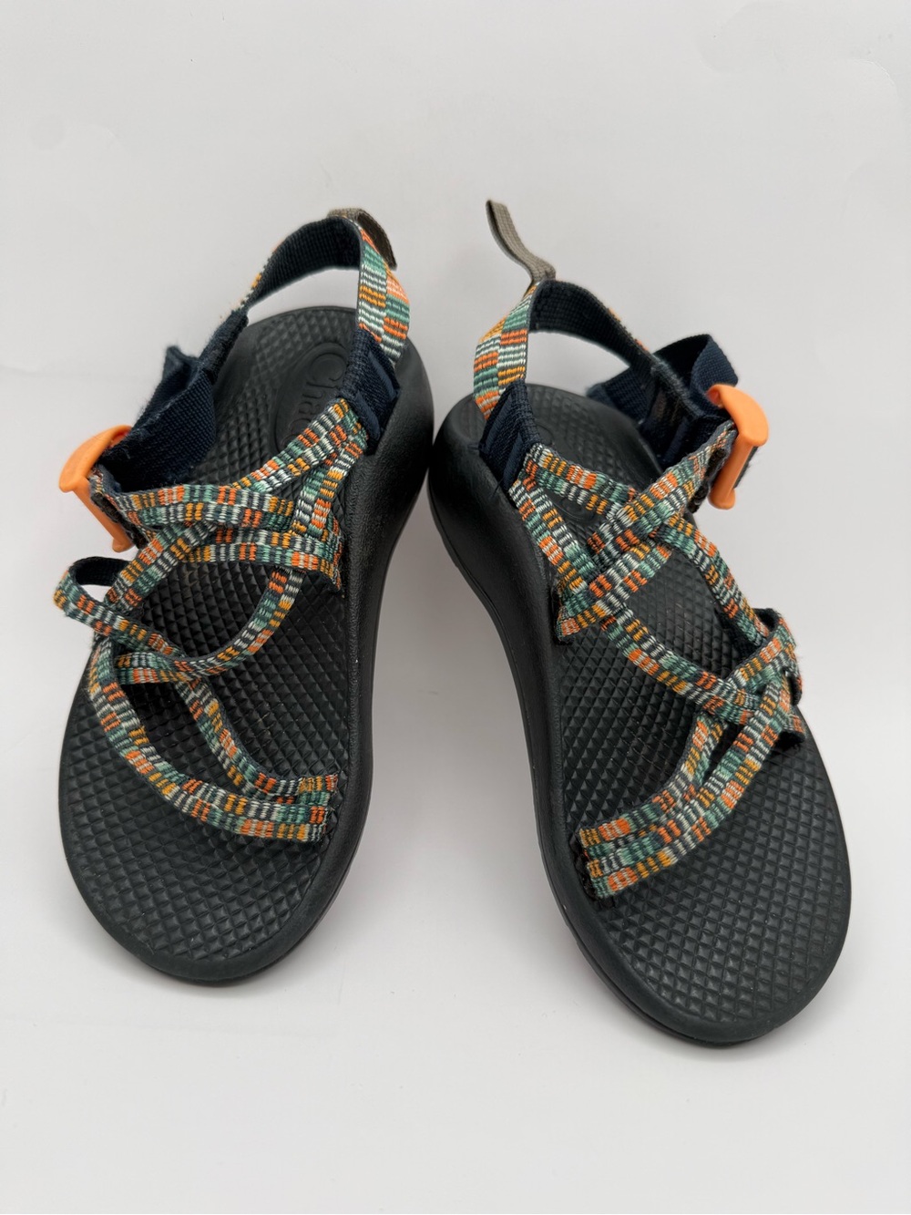 Chaco Kids ZX/1 EcoTread Slingback Sport  Outdoor Sandals Navy Multicolor Size 1